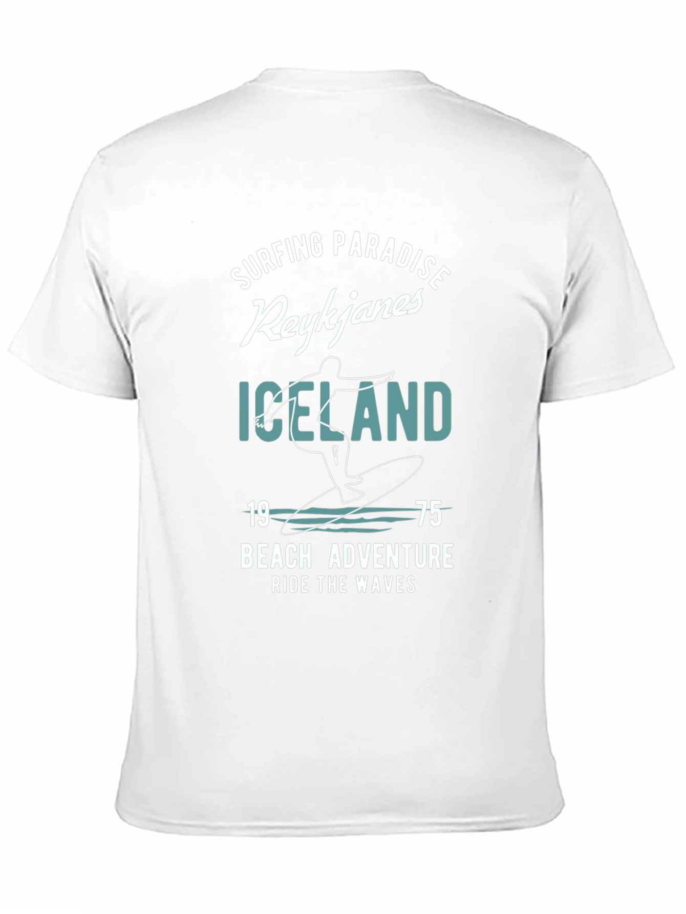 Reykjanes Iceland Surfing Adventure Tee