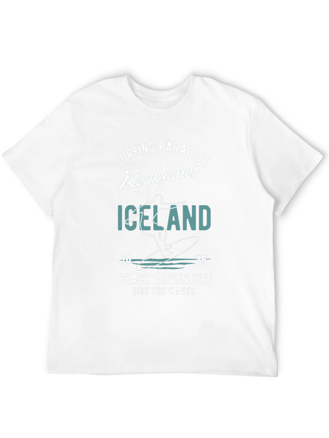 Reykjanes Iceland Surfing Adventure Tee