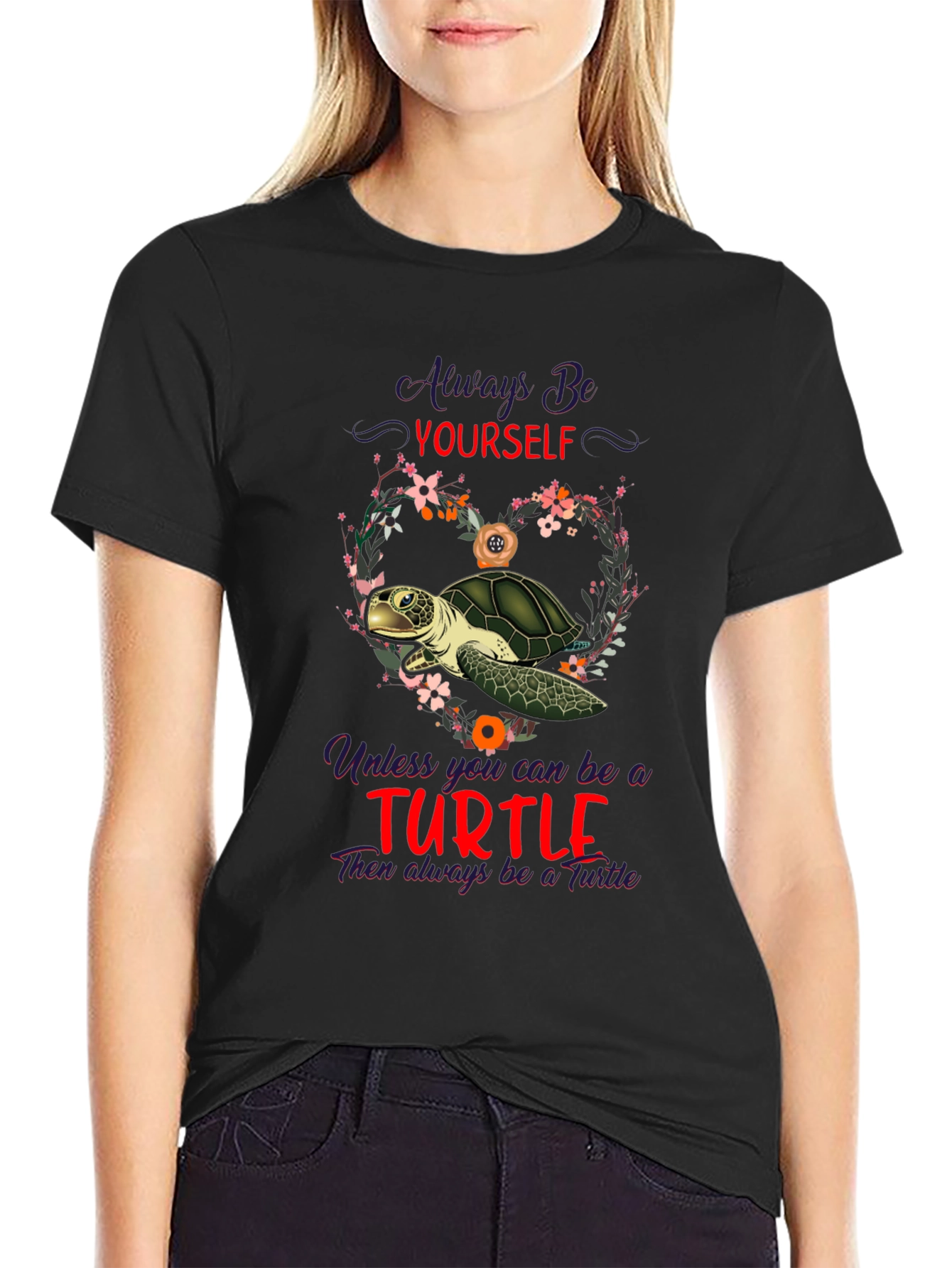 Always Be Yourself Turtle T-Shirt