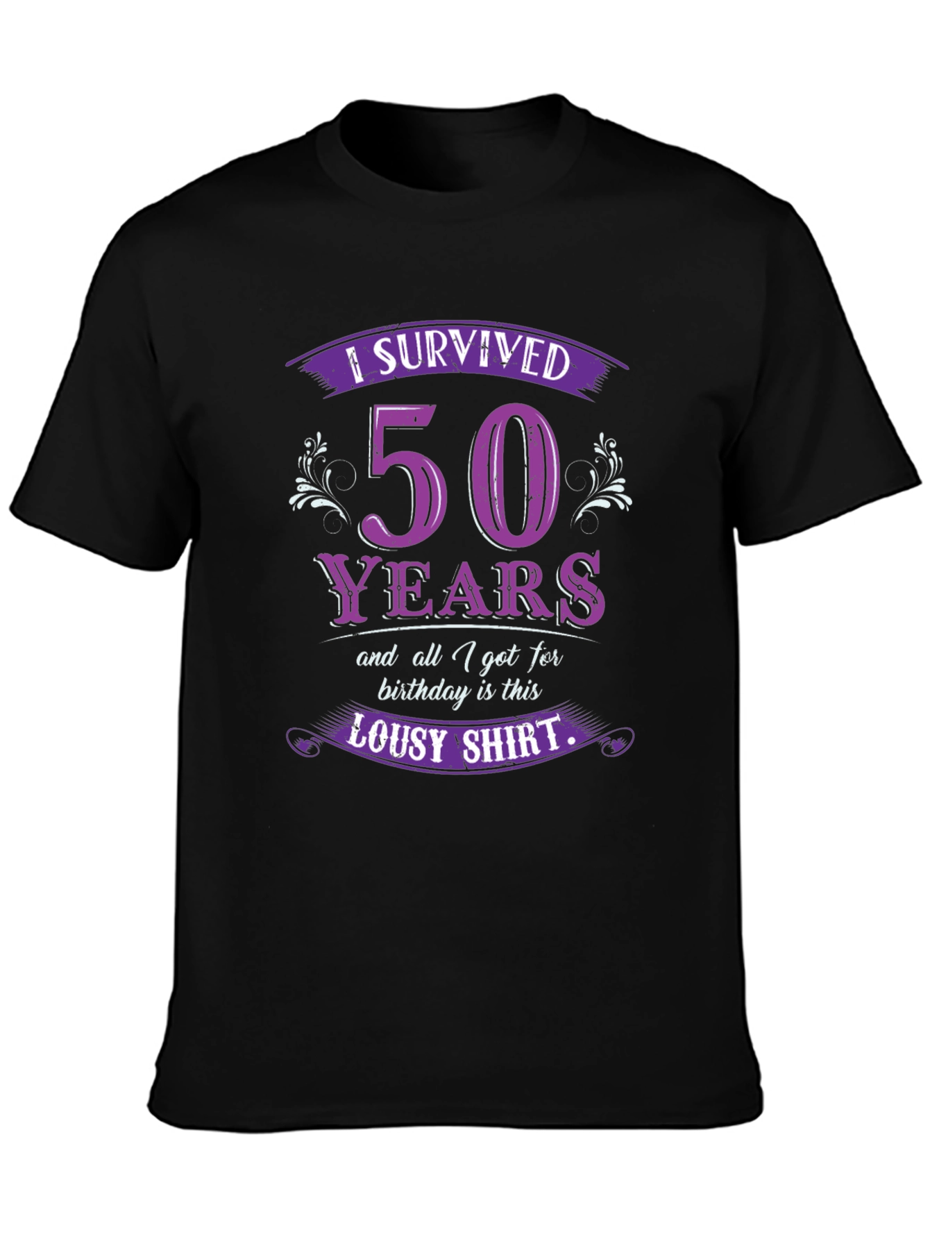 Funny 50th Birthday Survivor T-Shirt