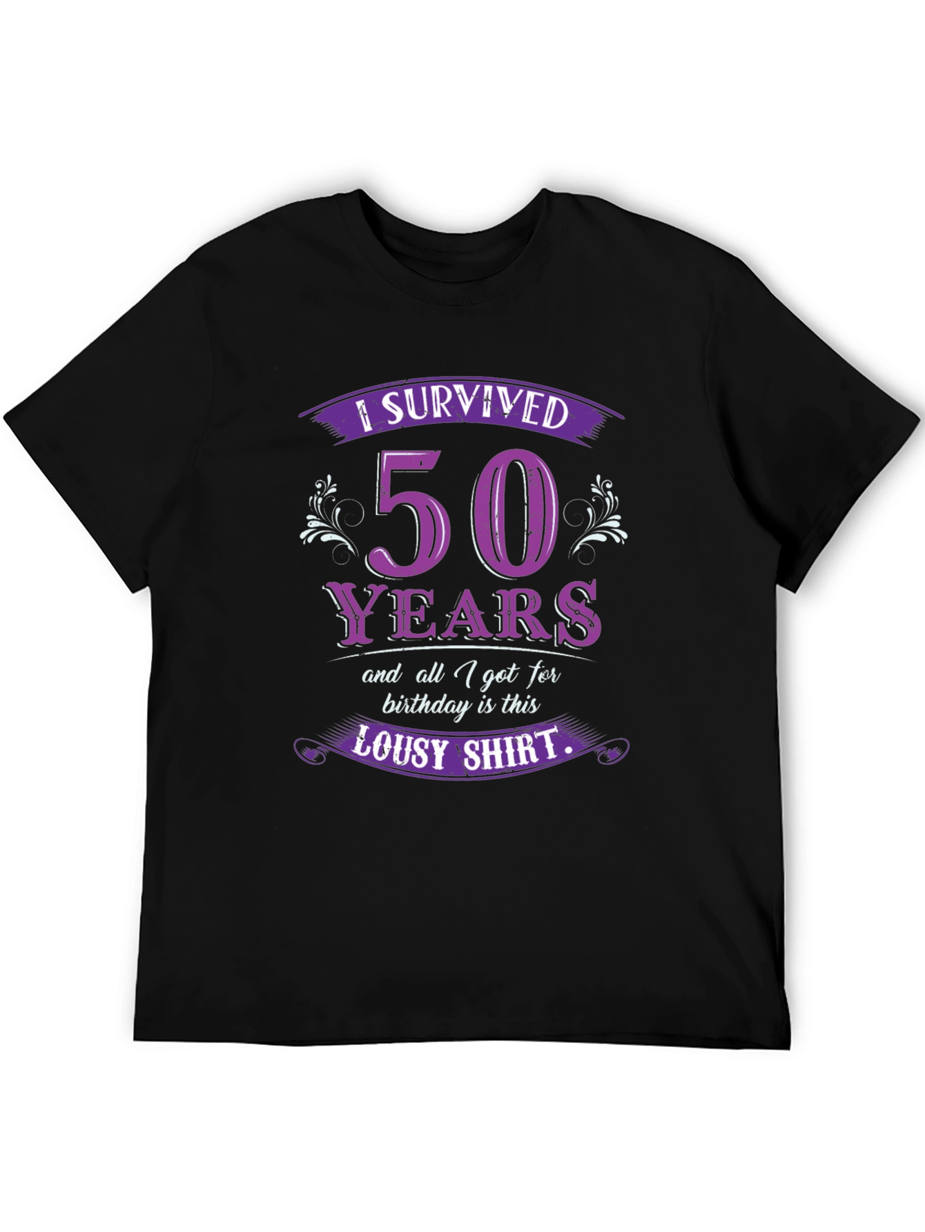 Funny 50th Birthday Survivor T-Shirt