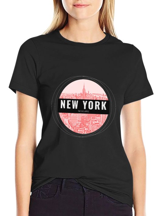 New York City Skyline Graphic T-Shirt - The Big Apple