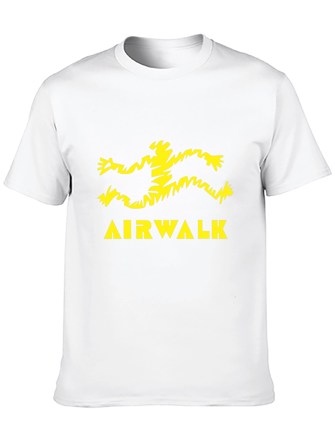 Retro Airwalk Logo Black T-Shirt