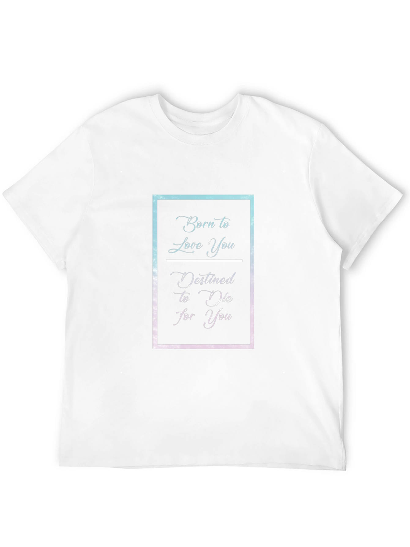 Born to Love You Graphic Tee - Black