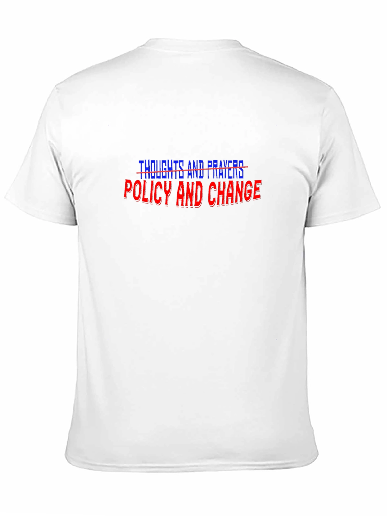 Policy and Change T-Shirt - Black Graphic Tee