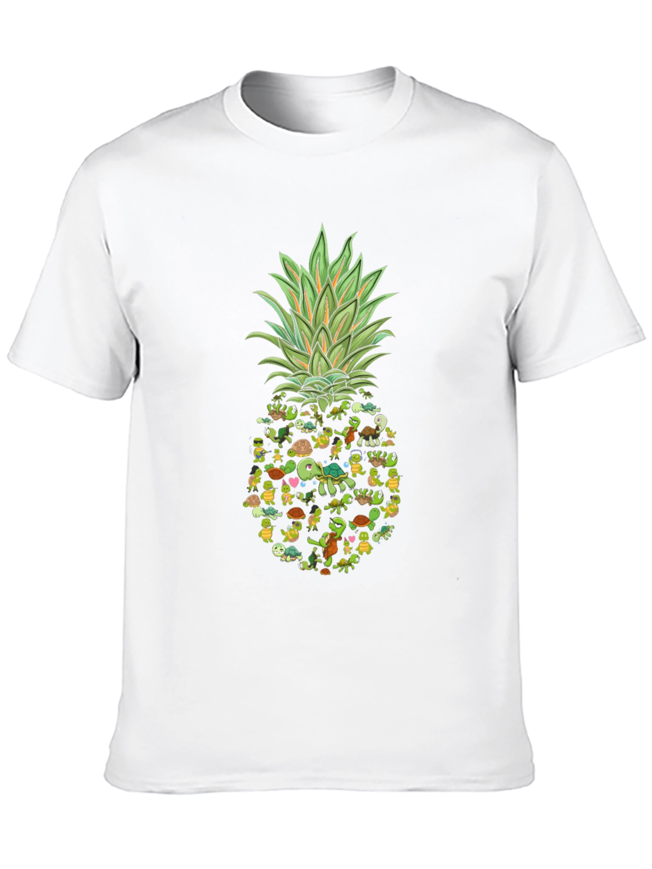Turtle Pineapple Graphic Tee