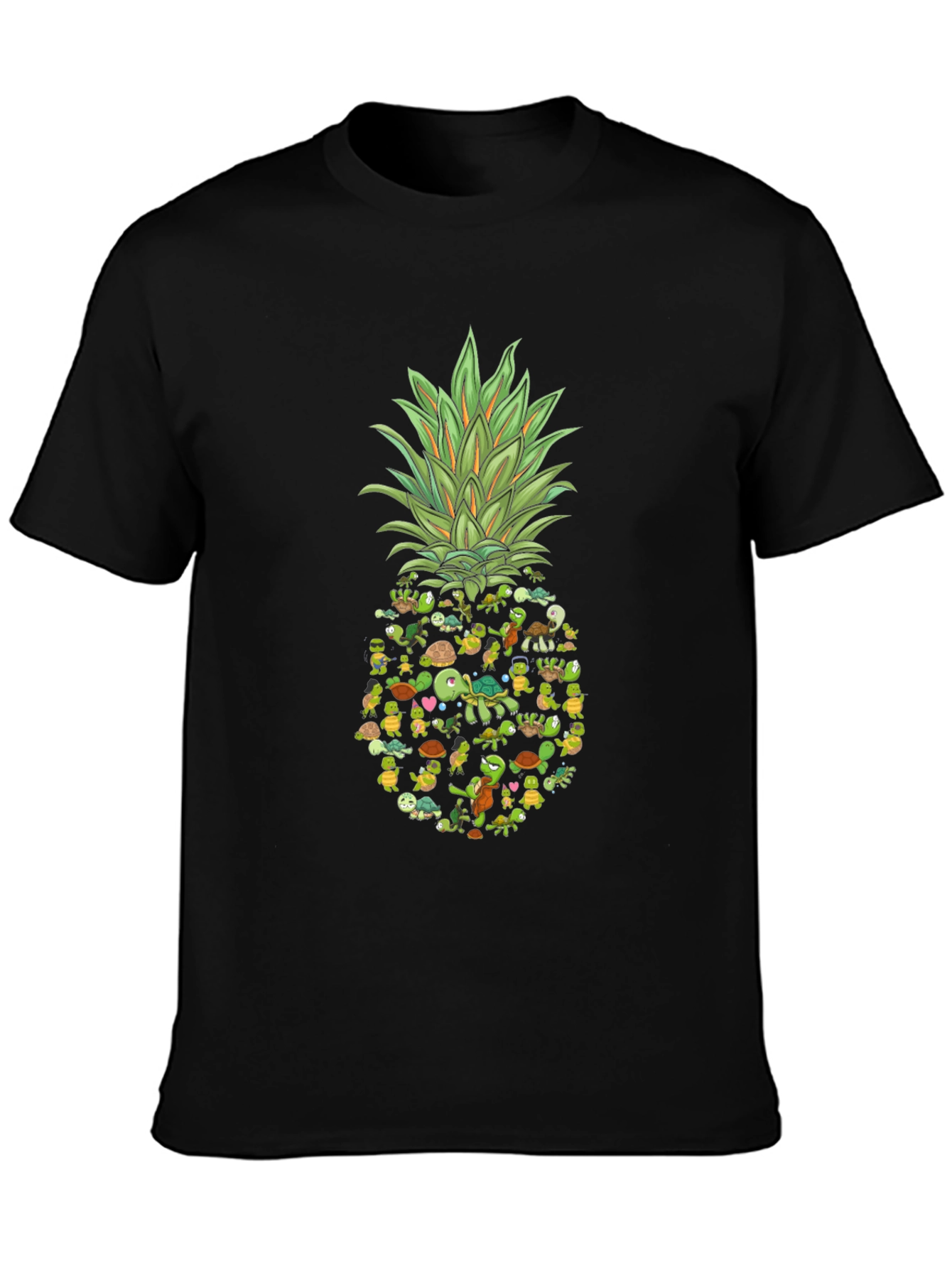 Turtle Pineapple Graphic Tee