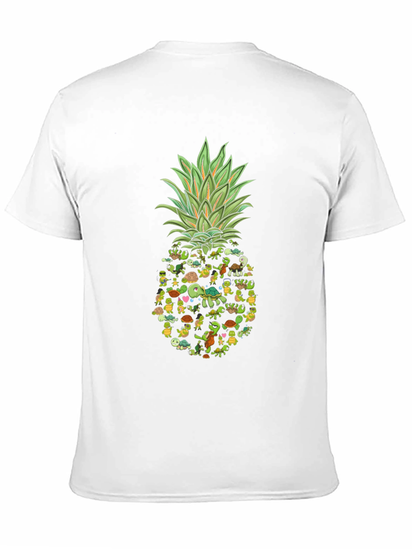 Turtle Pineapple Graphic Tee