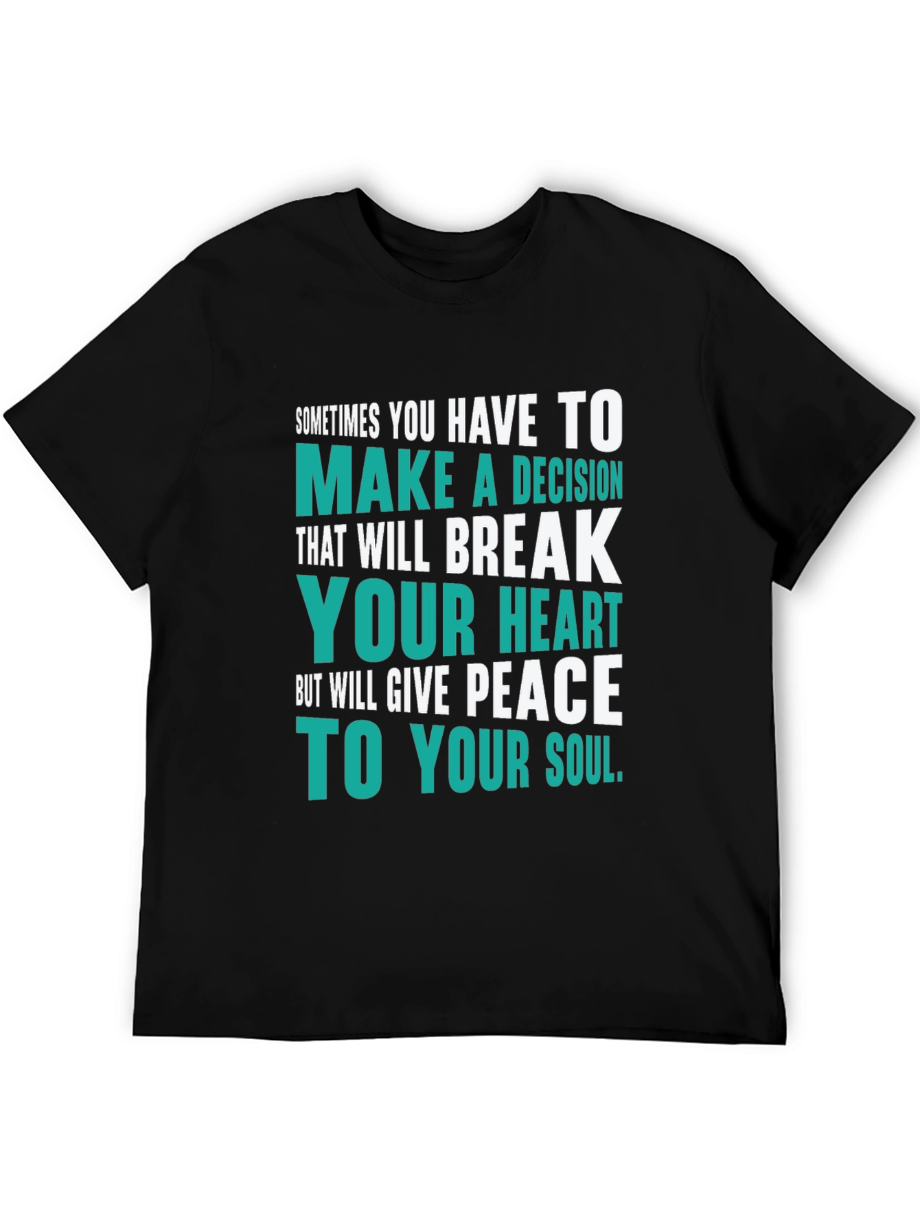 Decision & Peace Graphic T-Shirt