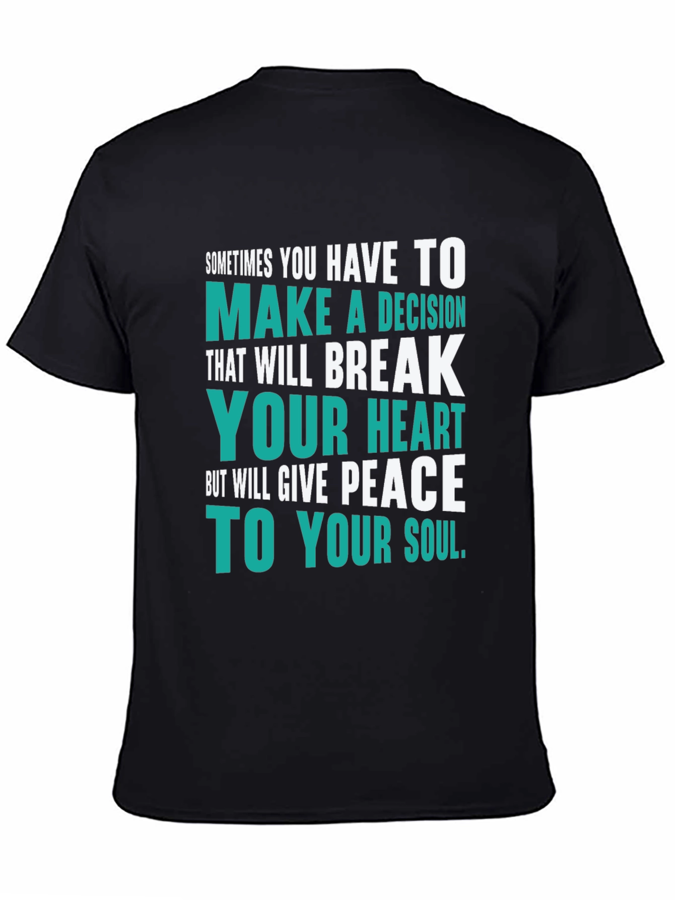 Decision & Peace Graphic T-Shirt