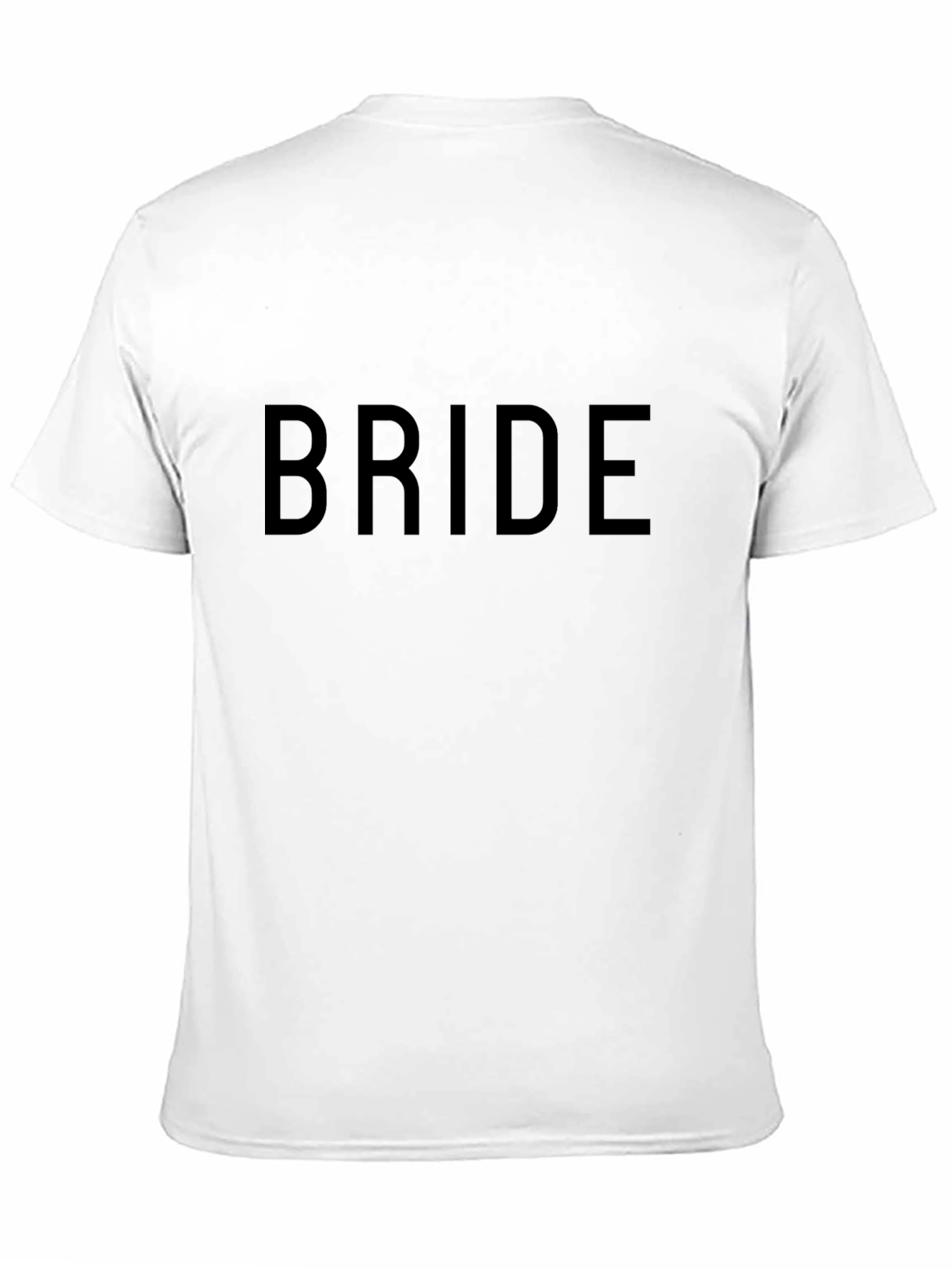 Bride Crew Neck Short Sleeve T-Shirt