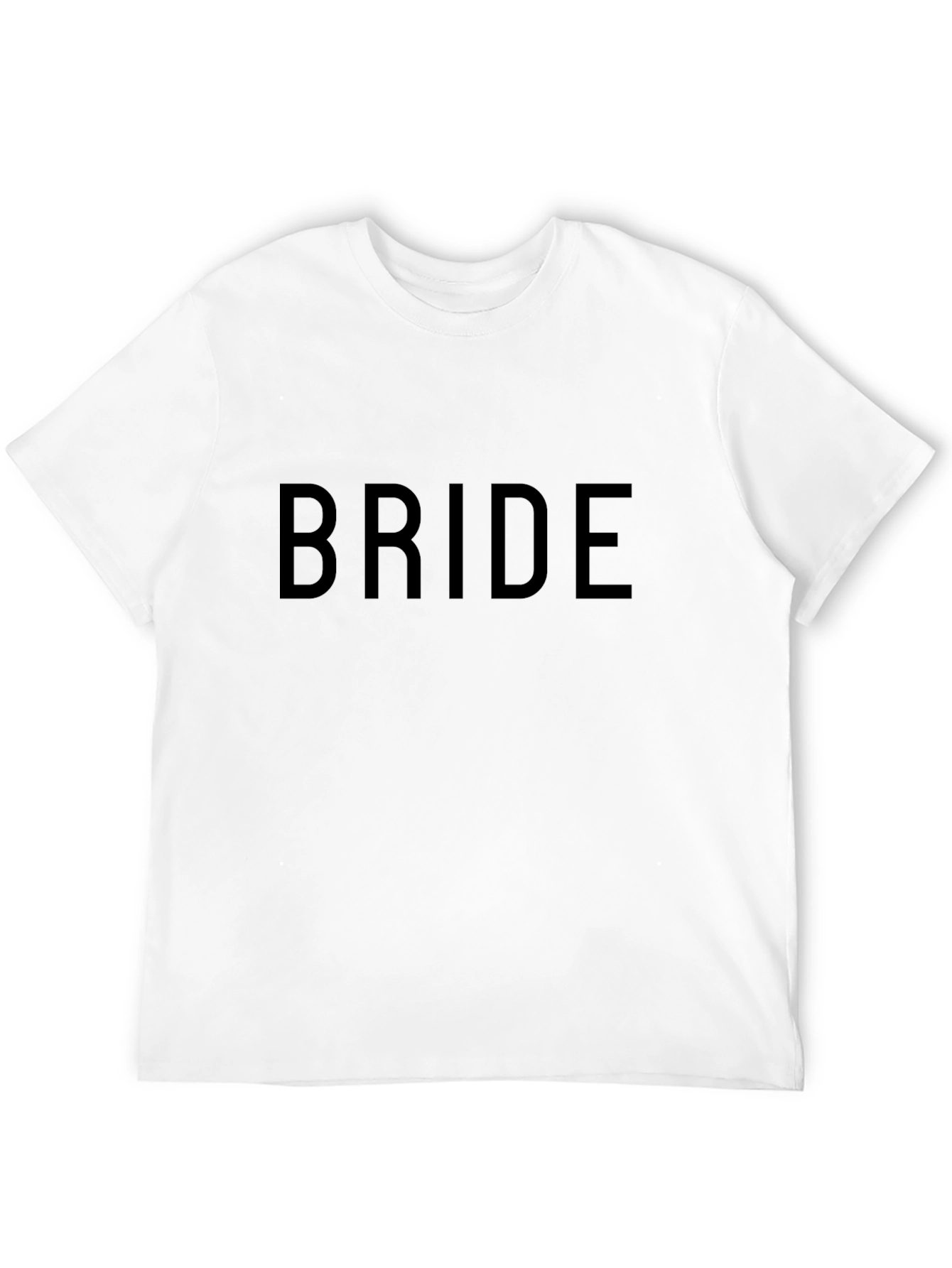 Bride Crew Neck Short Sleeve T-Shirt