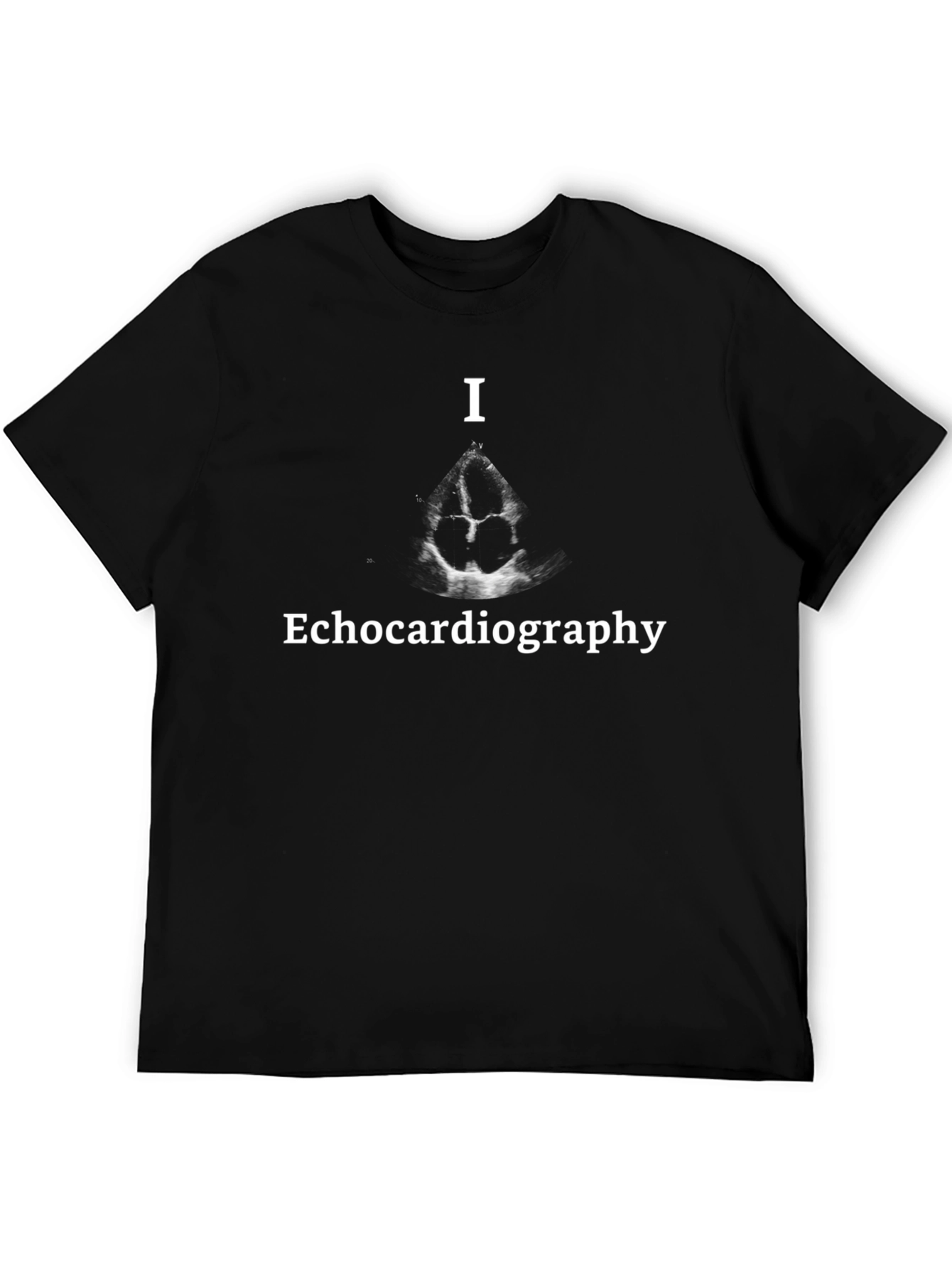 I Heart Echo T-Shirt - Medical Sonography Gift