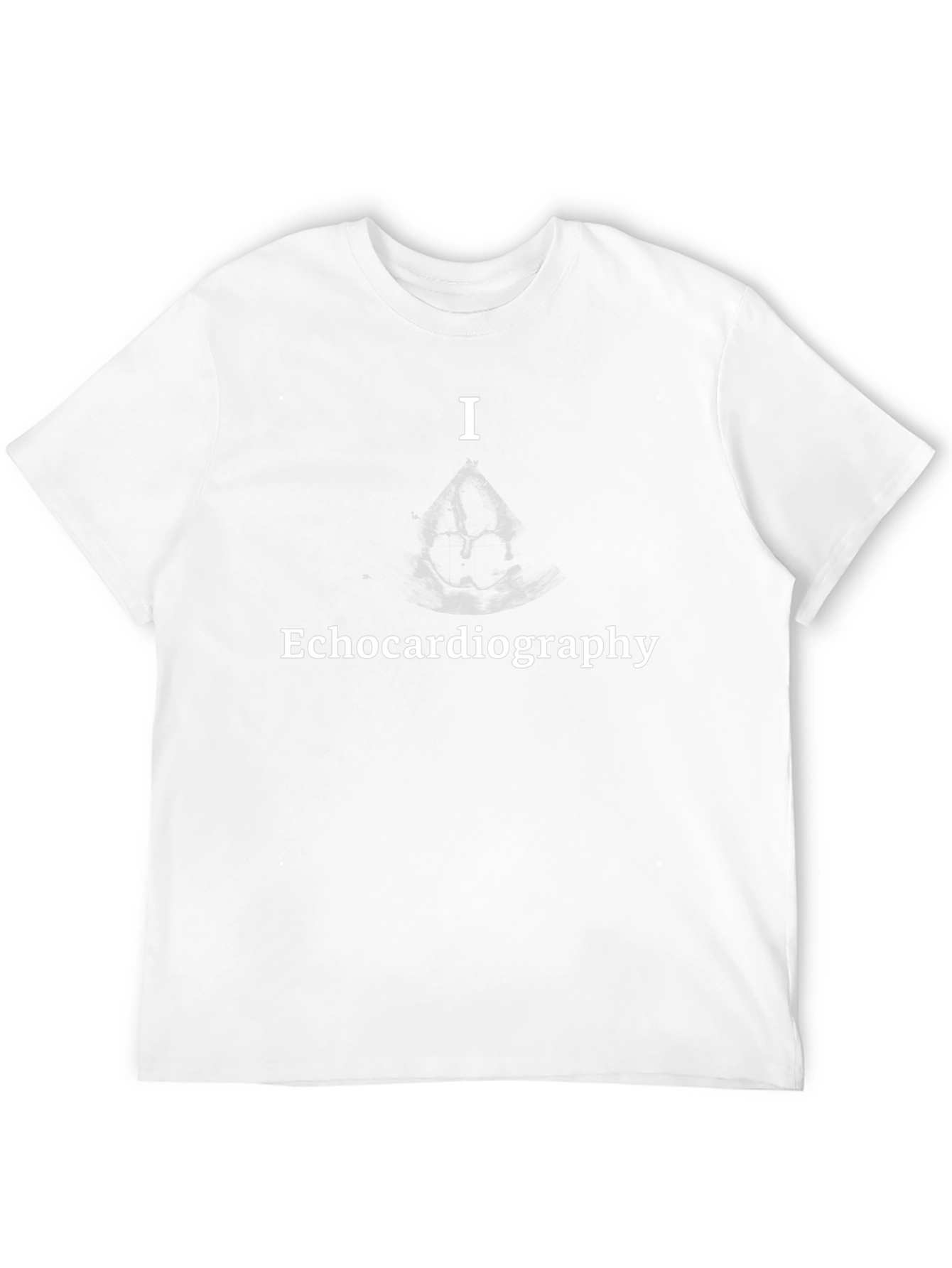 I Heart Echo T-Shirt - Medical Sonography Gift