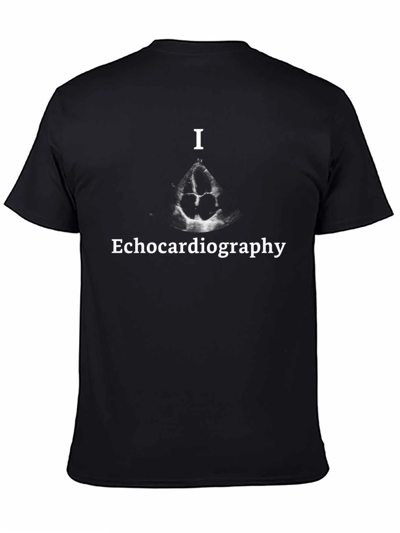 I Heart Echo T-Shirt - Medical Sonography Gift