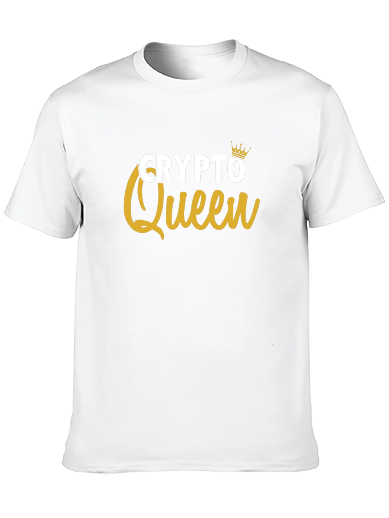 Crypto Queen Graphic Tee - Black