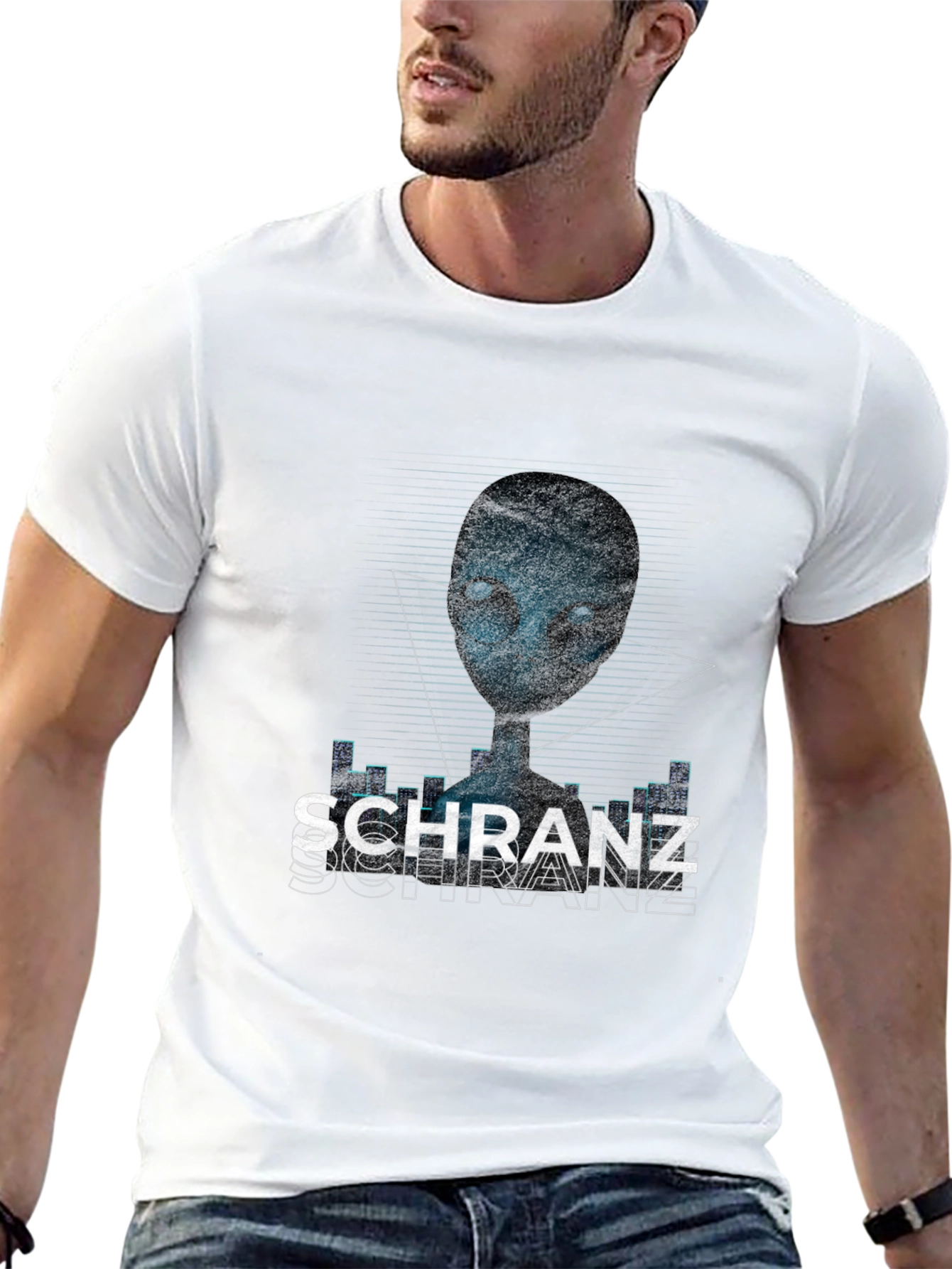 Schranz Alien Graphic T-Shirt