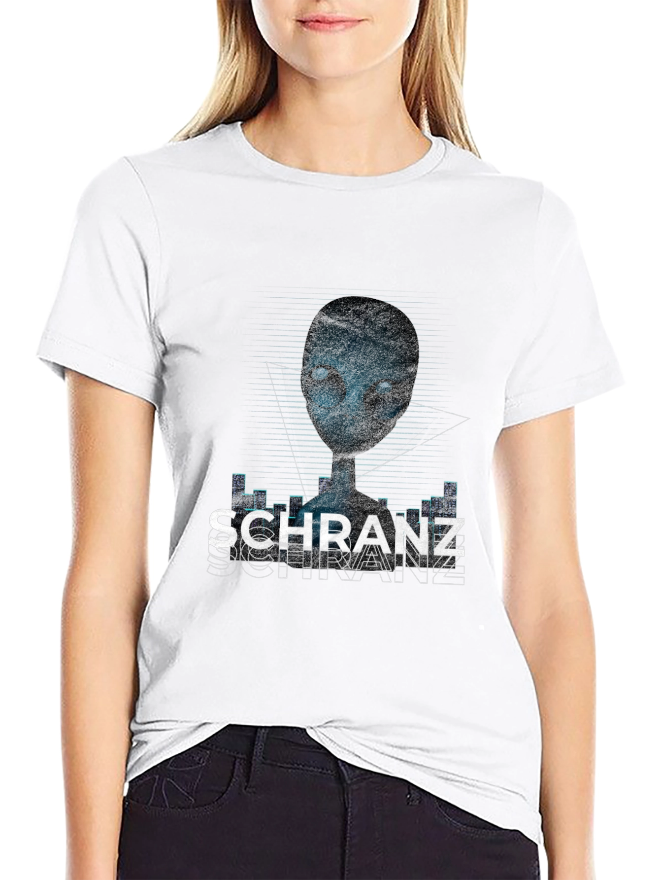 Schranz Alien Graphic T-Shirt