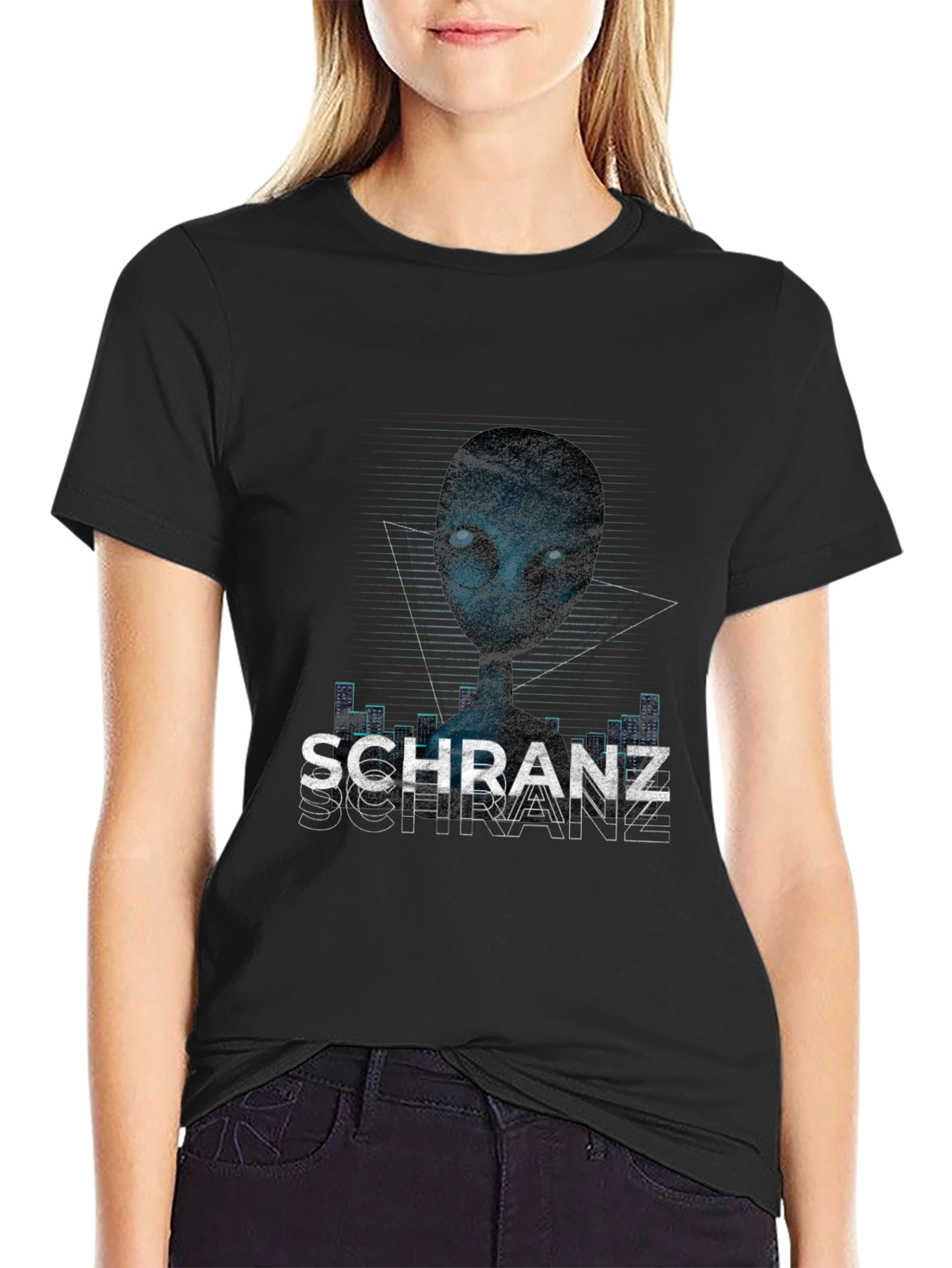 Schranz Alien Graphic T-Shirt