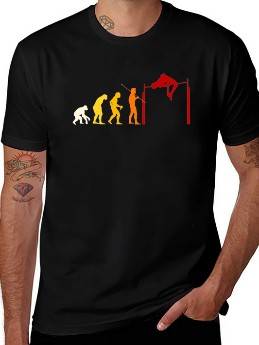 Evolution High Jump T-Shirt - Black