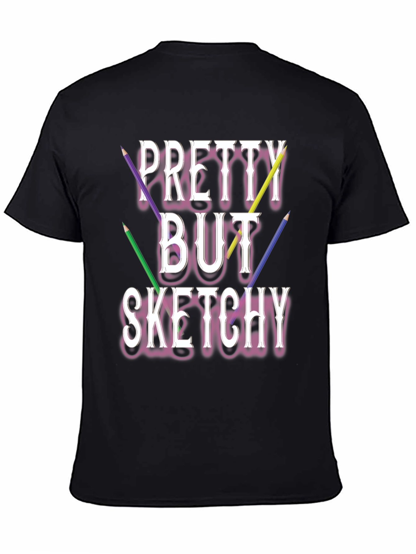 Pretty But Sketchy Graphic Tee