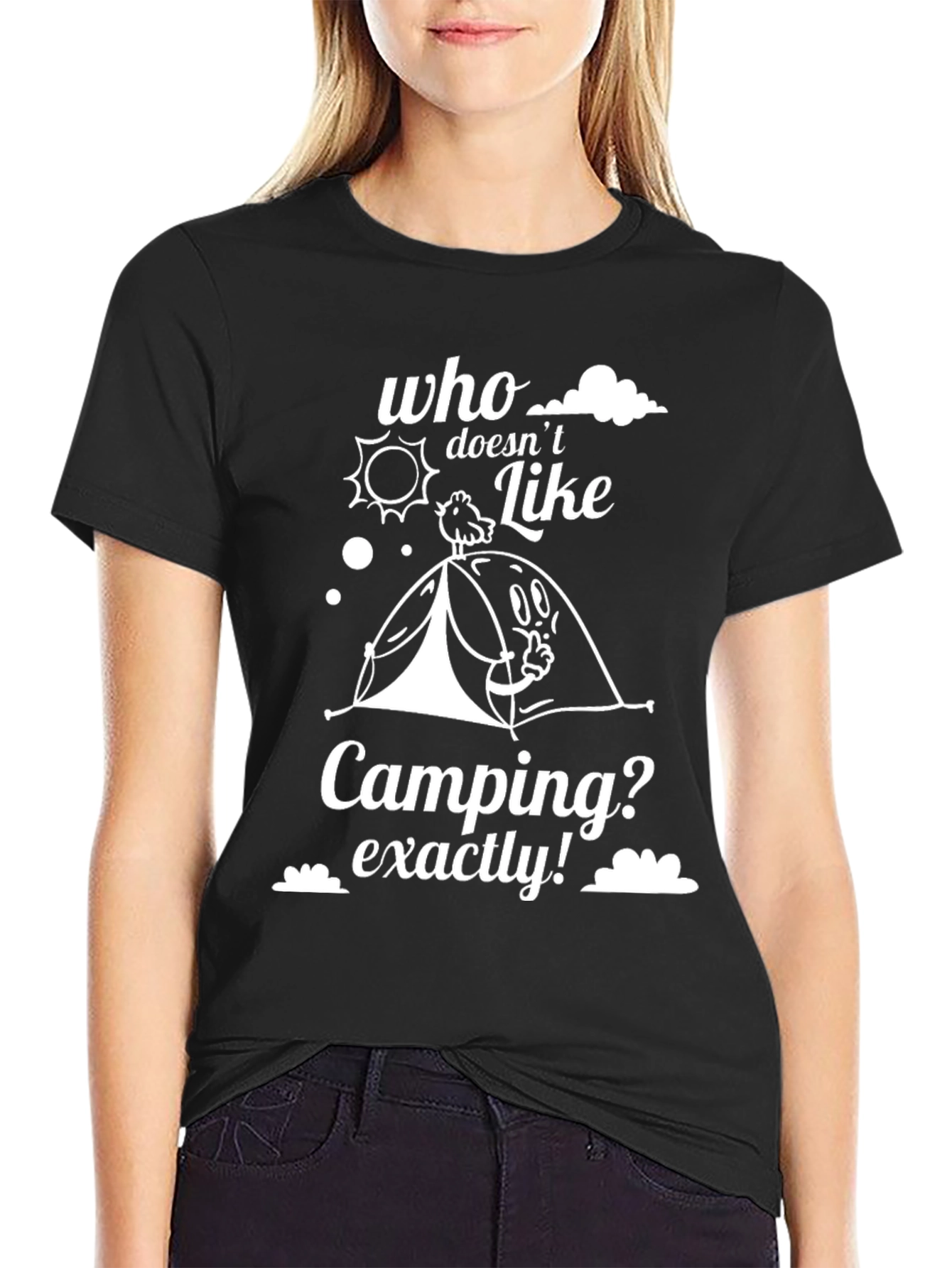 Camping Graphic T-Shirt - Who Doesnt Like Camping?