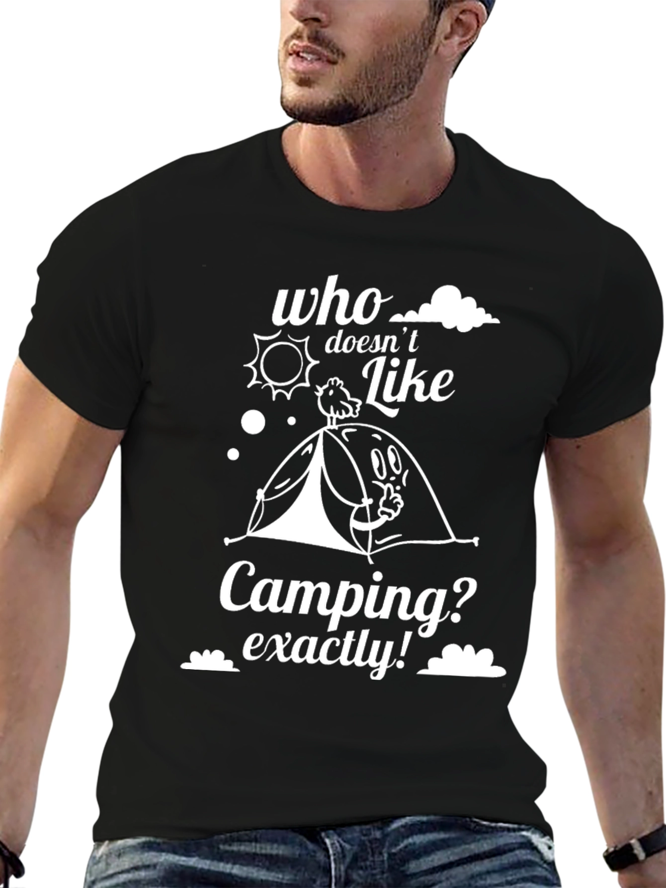 Camping Graphic T-Shirt - Who Doesnt Like Camping?