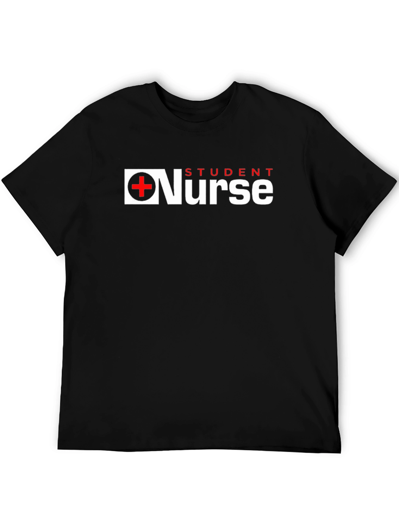 Student Nurse Graphic Tee - Black