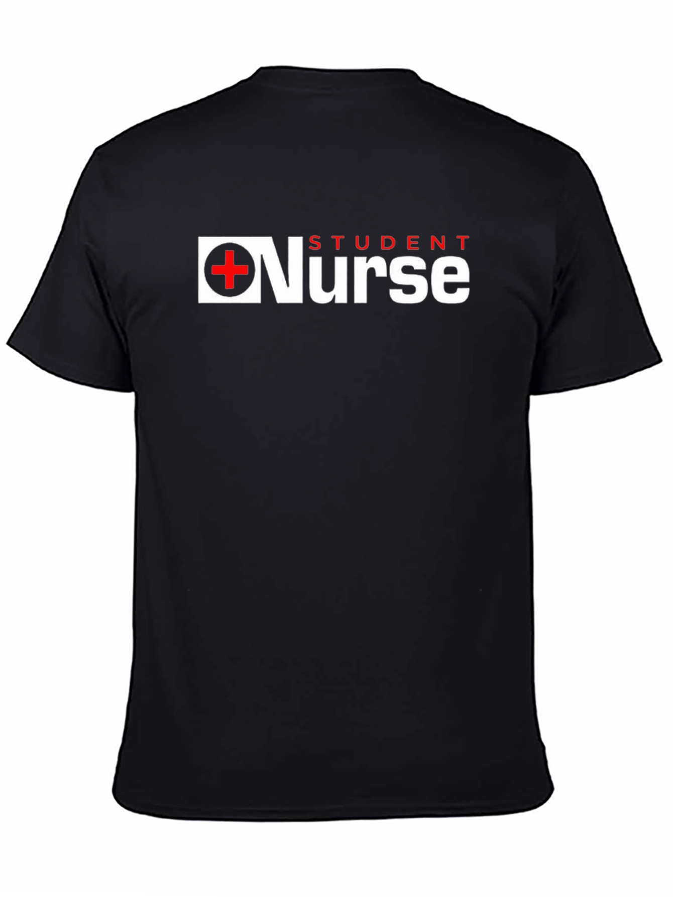 Student Nurse Graphic Tee - Black