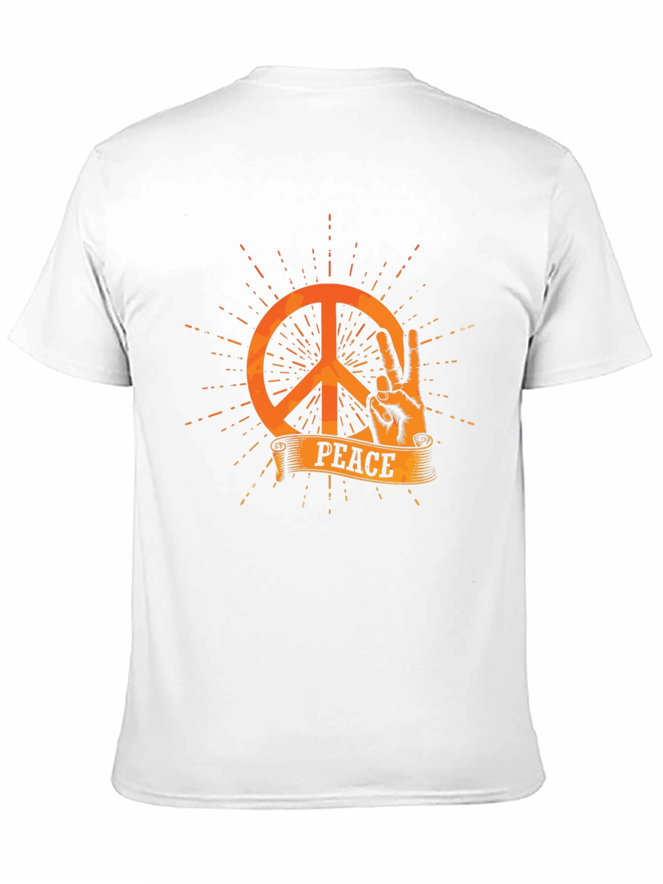 Peace Sign T-Shirt - Retro Style