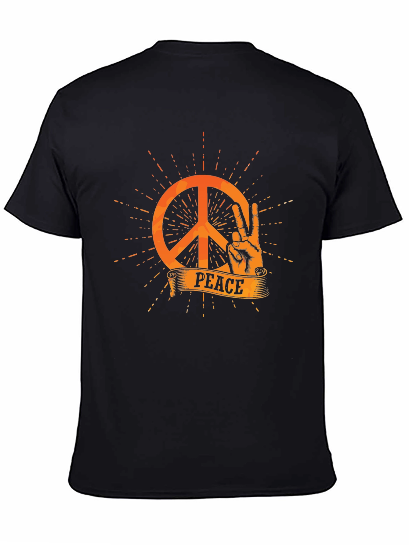 Peace Sign T-Shirt - Retro Style