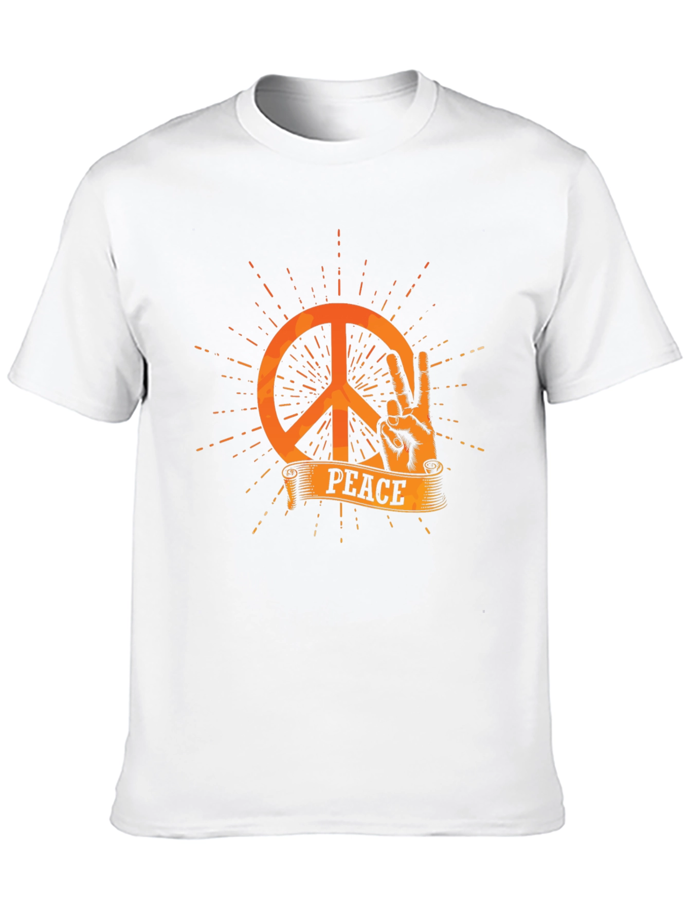 Peace Sign T-Shirt - Retro Style