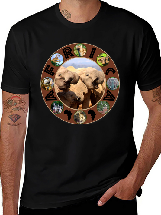 Africa Wildlife T-Shirt - Unique Animal Design