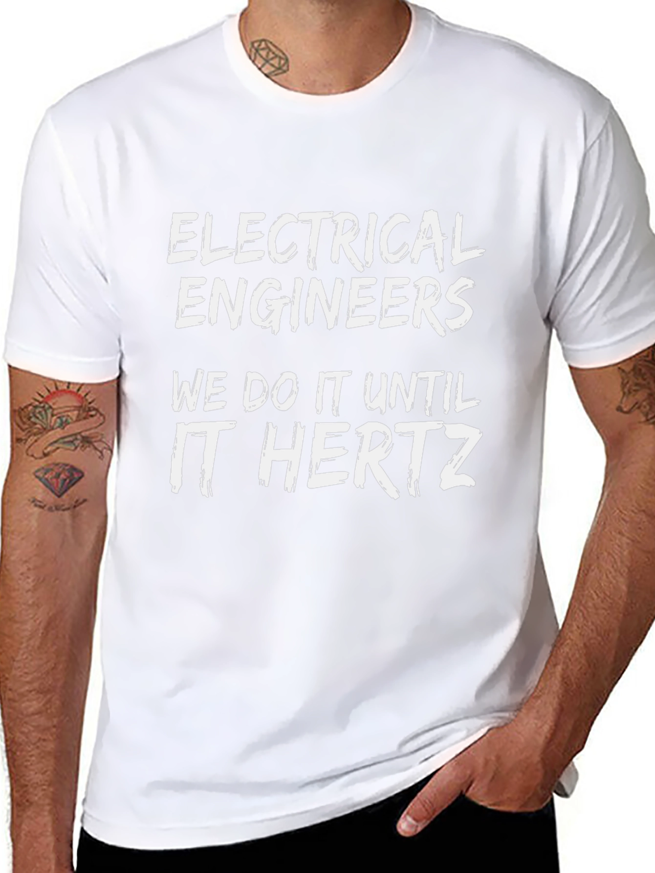 Electrical Engineers Humor T-Shirt - It Hertz