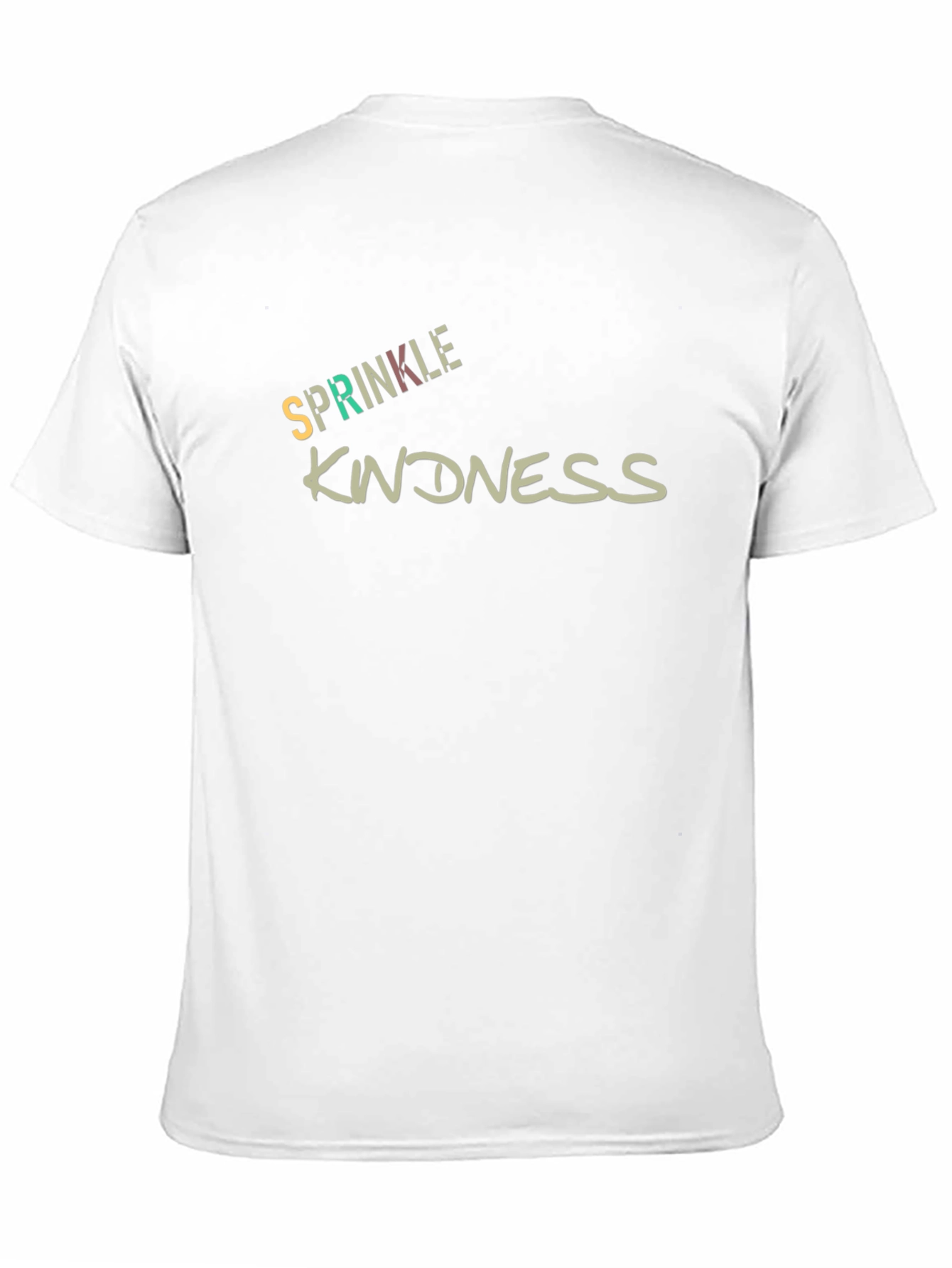 Sprinkle Kindness Graphic Black T-Shirt