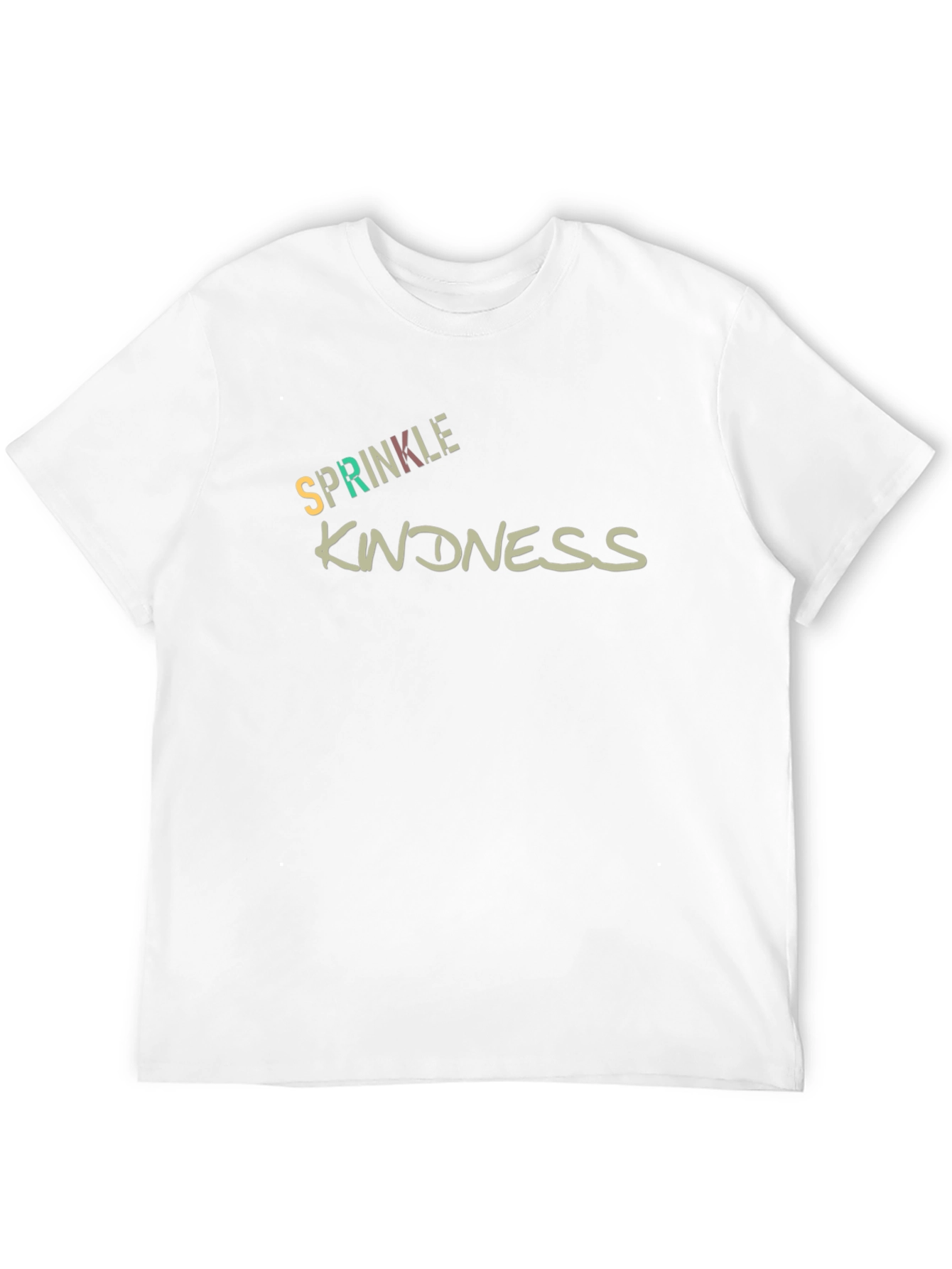 Sprinkle Kindness Graphic Black T-Shirt