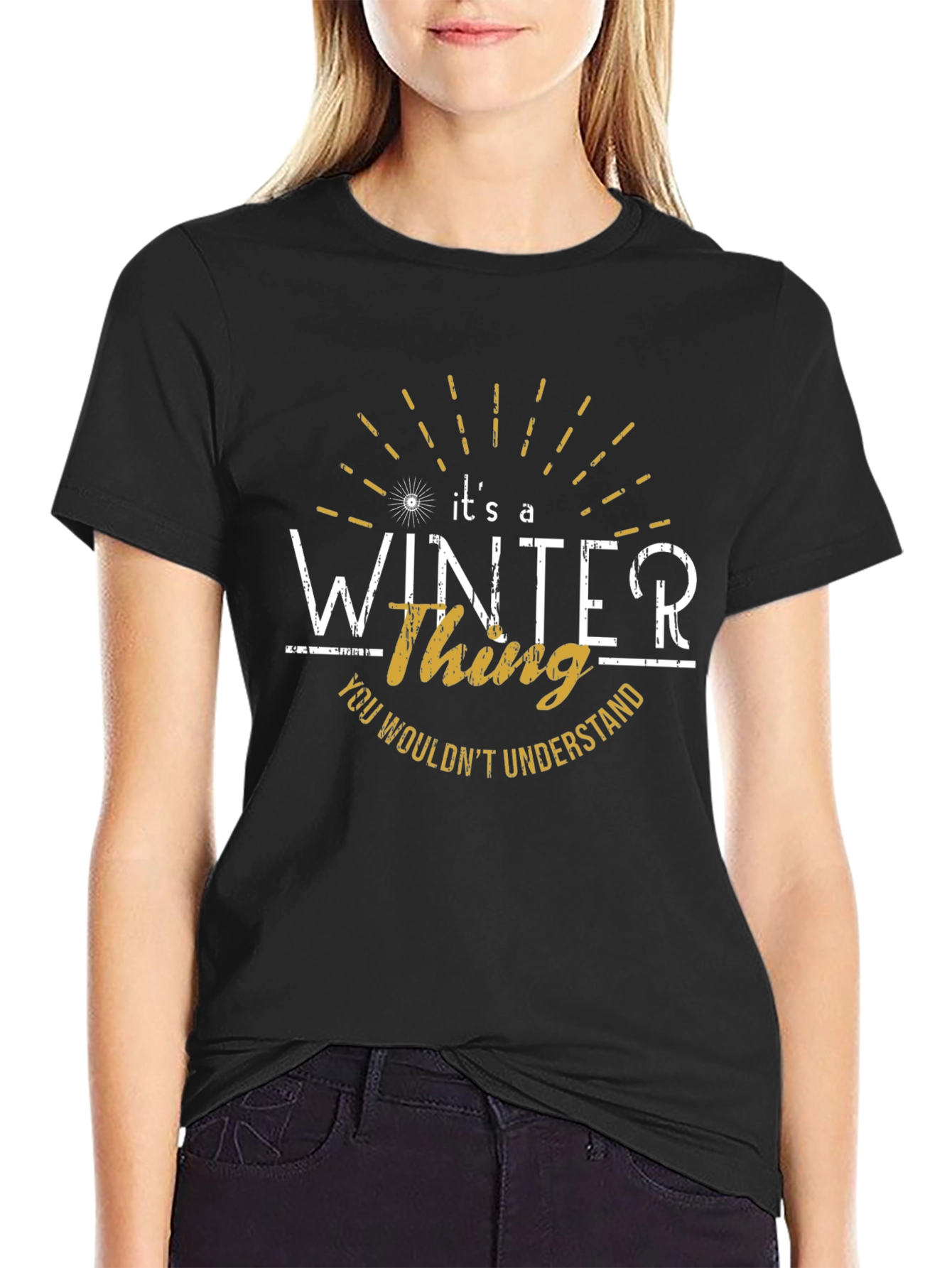 Its a Winter Thing T-Shirt - Unique Design